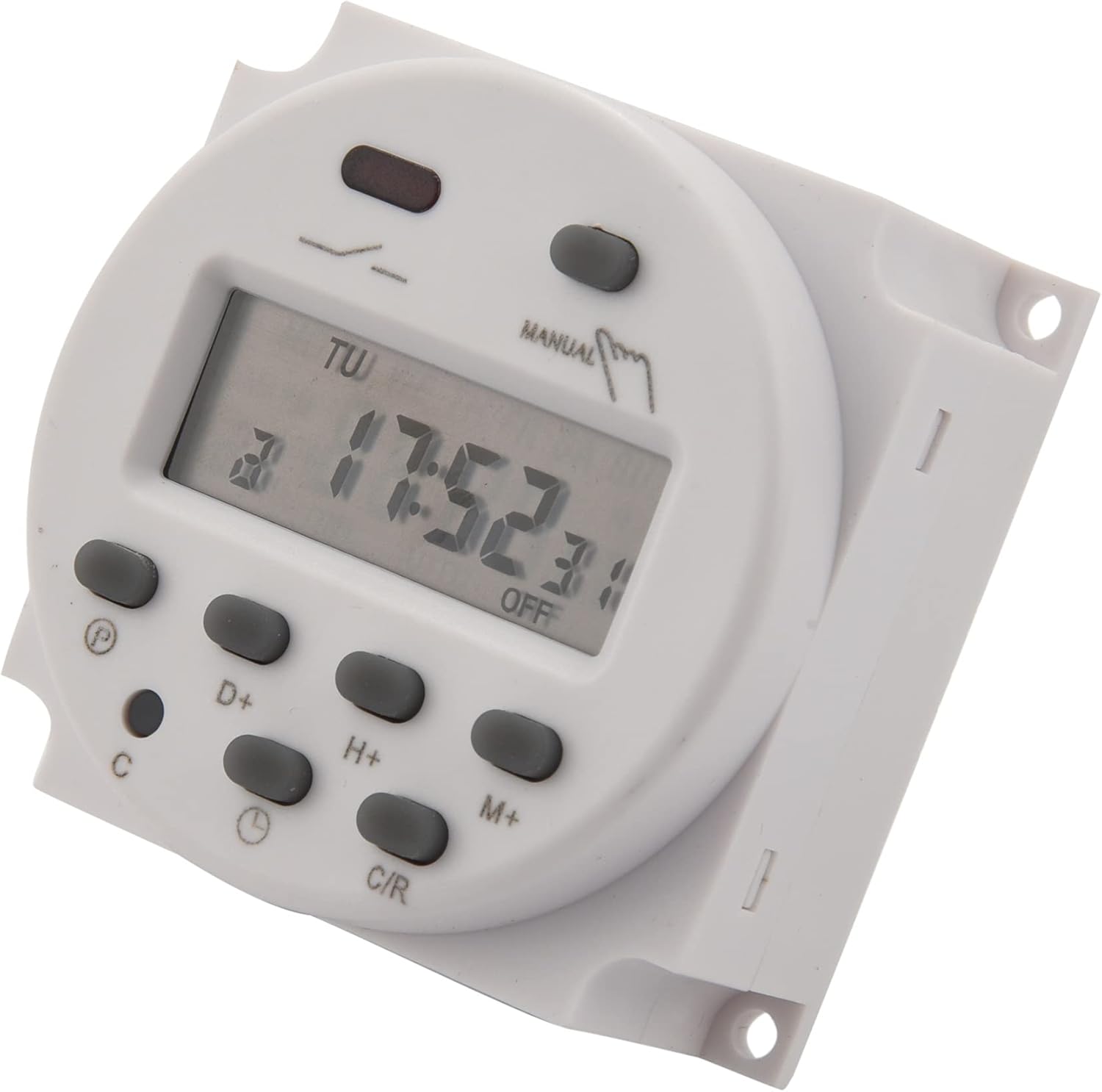 12V DC Programowalny timer cyfrowy LCD 16A Amp