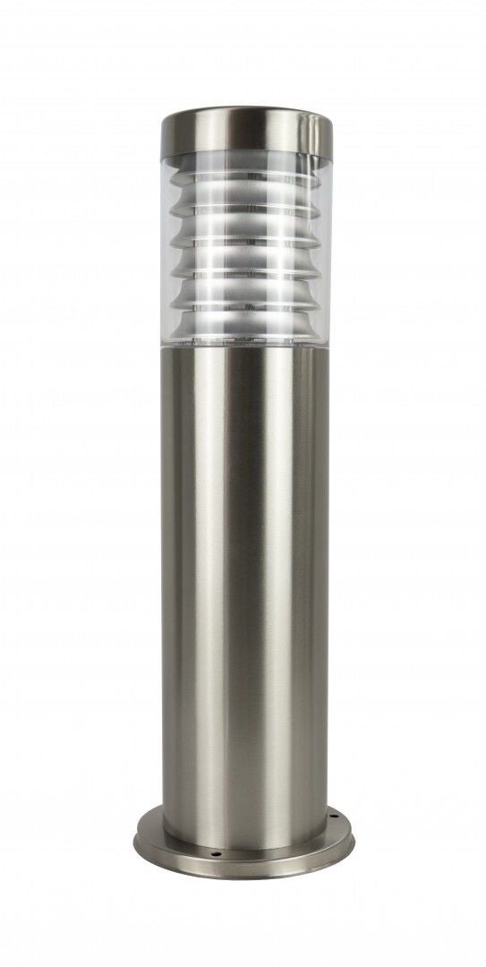 Lampa ogrodowa stojąca Joy srebrna 1xE27x60W IP44 wym: 50 x 11,4 x 11,4 cm metal SU-MA