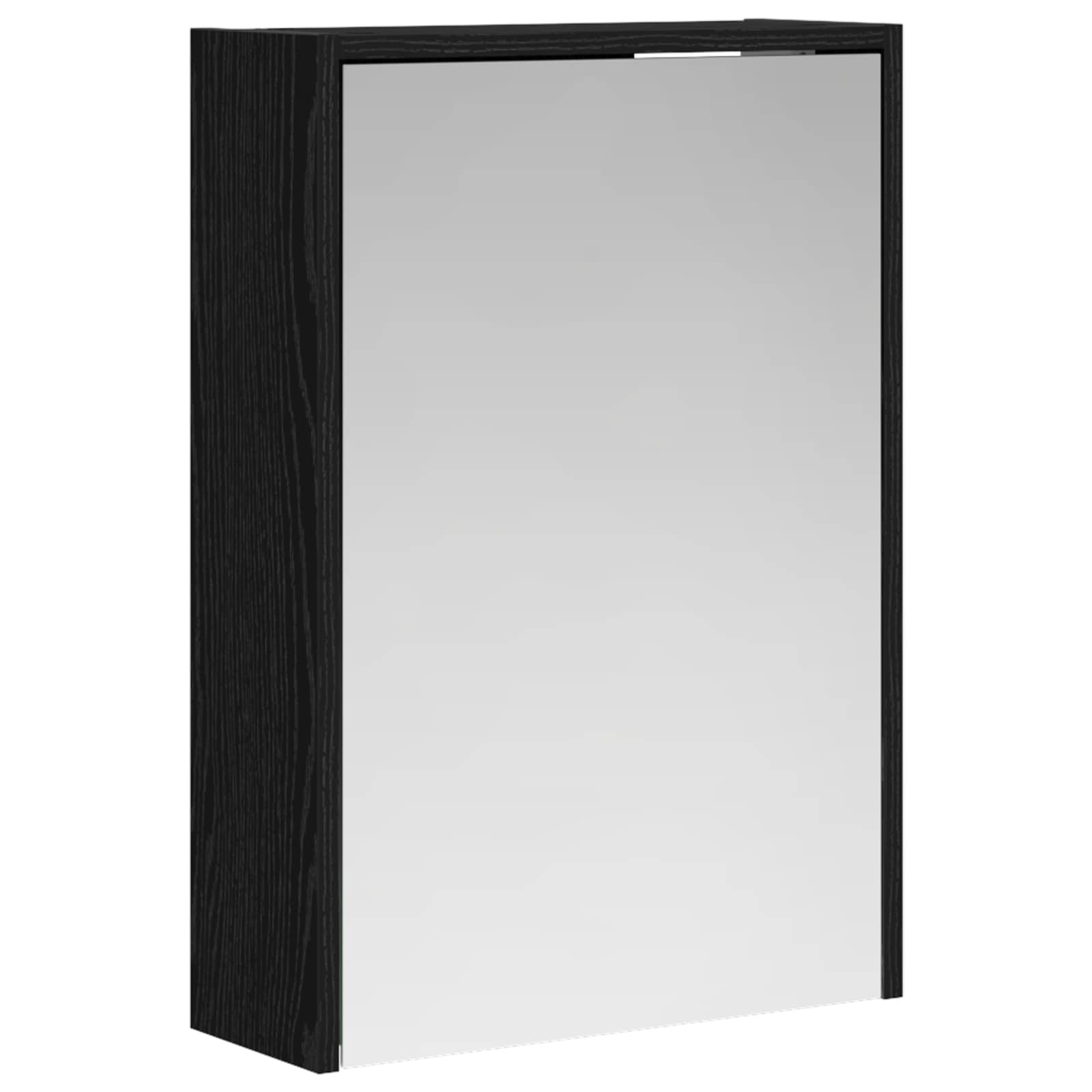 Szafka z lustrem do łazienki Czarny Dąb 43 x 16 x 62.5 cm
