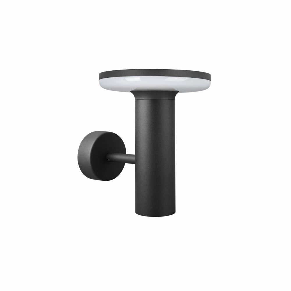 Mac Wall Base Black - Kinkiet LED 12W z przełącznikiem CCT 2700K/3200K/4000K, aluminiowy - Beneito & Faure