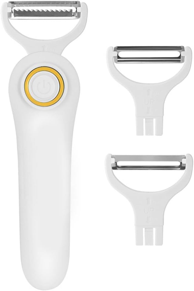 Elektryczna obieraczka 3 w 1, automatyczna krajalnica do owoców USB, elektryczna obieraczka do julienne do ziemniaków, ogórków, marchwi i sera