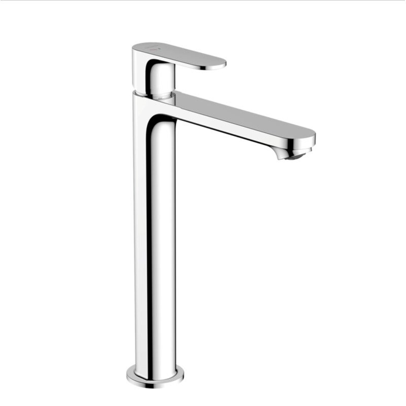 Jednouchwytowa bateria umywalkowa Hansgrohe Rebris E do mis umywalkowych z kompletem odpływowym chrom
