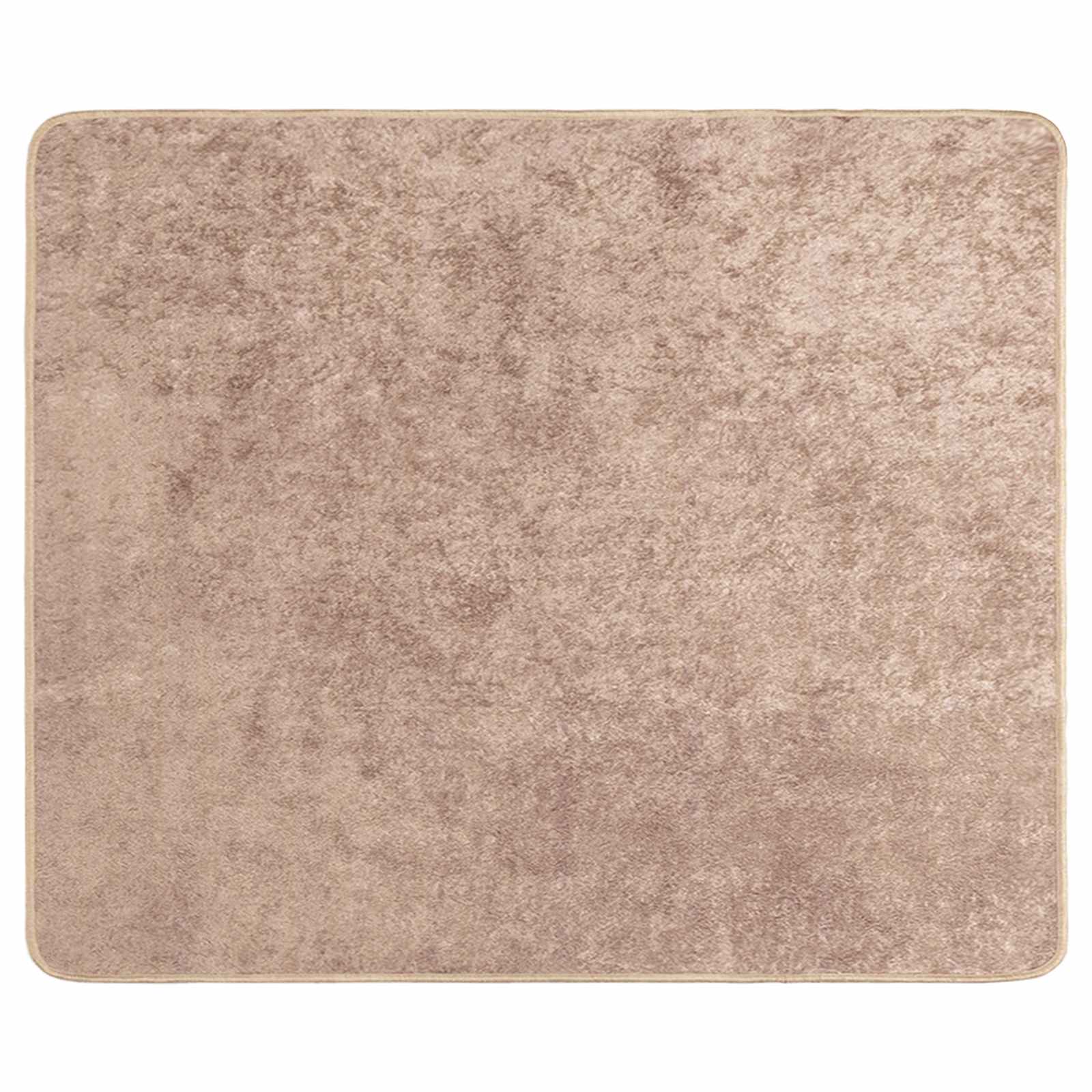 Chodnik dywanowy MARSA piaskowy 80 x 100 cm Poliester i PVC