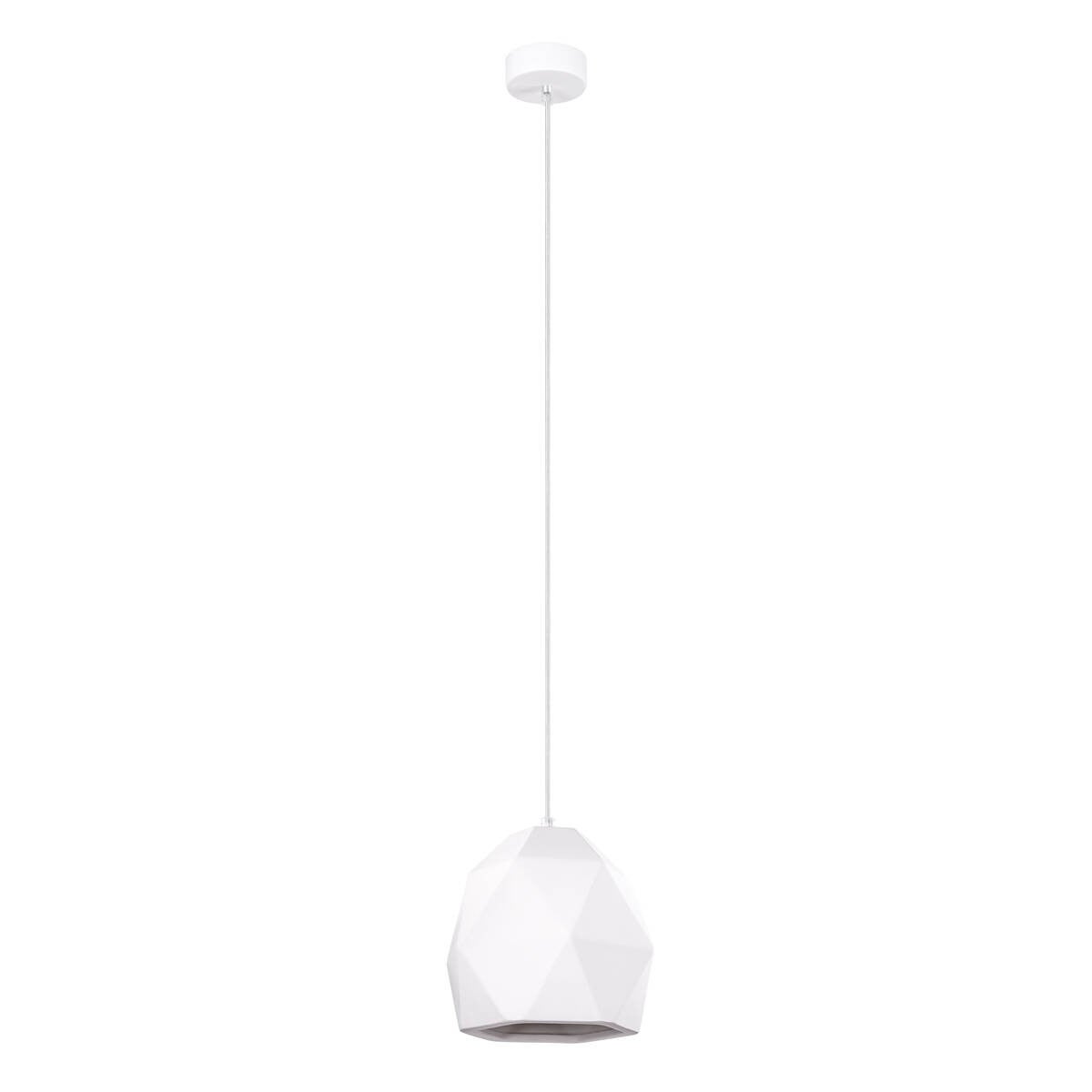 Lampa wisząca ceramiczna nowoczesna biała brylant MINT 1xE27 15W SL.1251 Sollux Lighting
