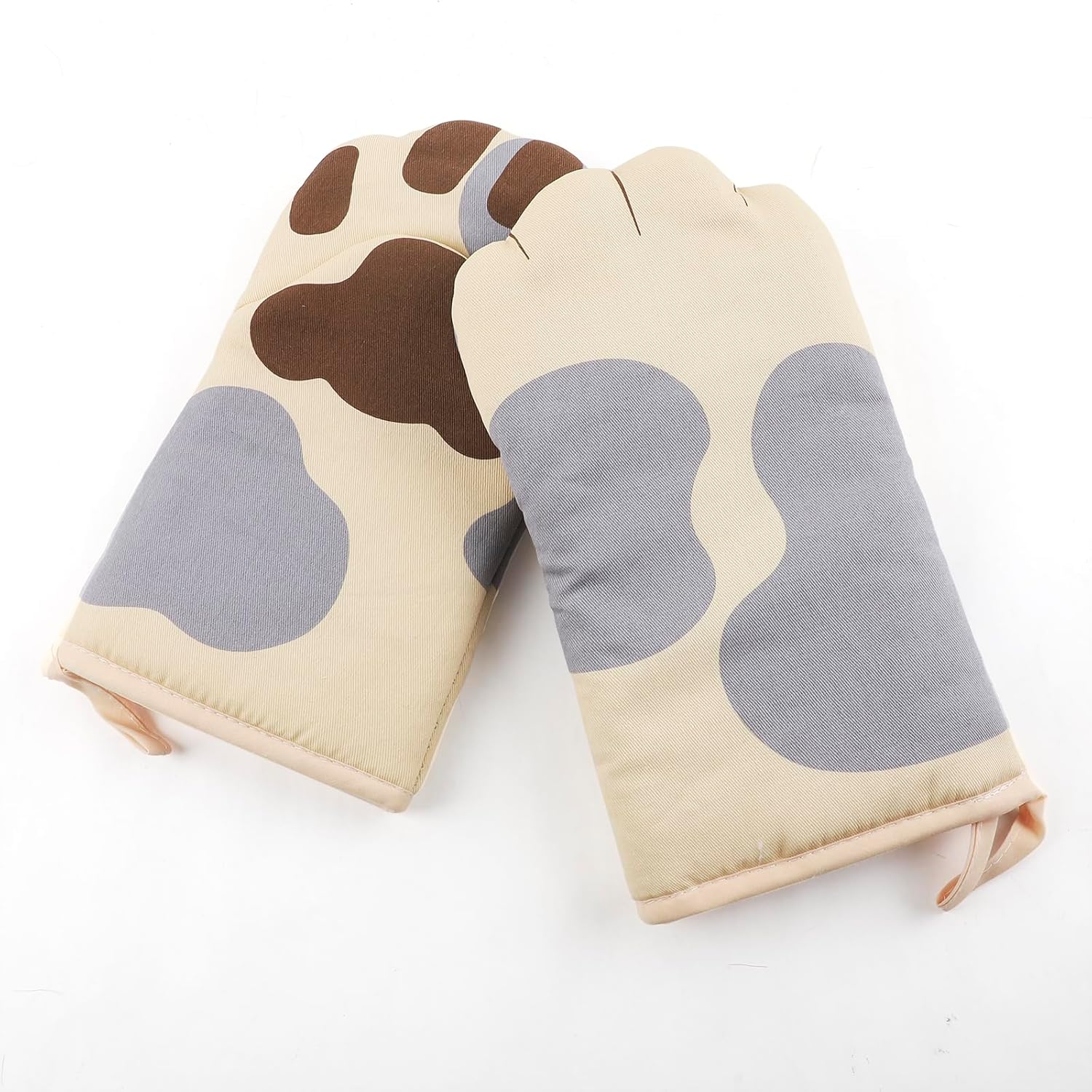 para żaroodpornych rękawic kuchennych Cat Claw, bawełniane rękawice kuchenne, 15 x 26 x 2,5 cm