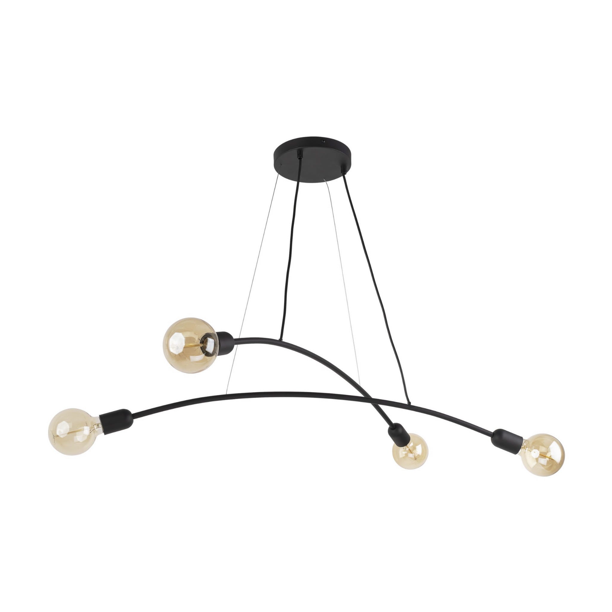 HELIX BLACK LAMPA WISZĄCA 4