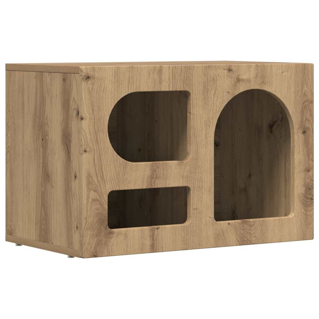 Szafka pod telewizor ELST 60 x 35 x 40 cm Dąb rzemieślniczy