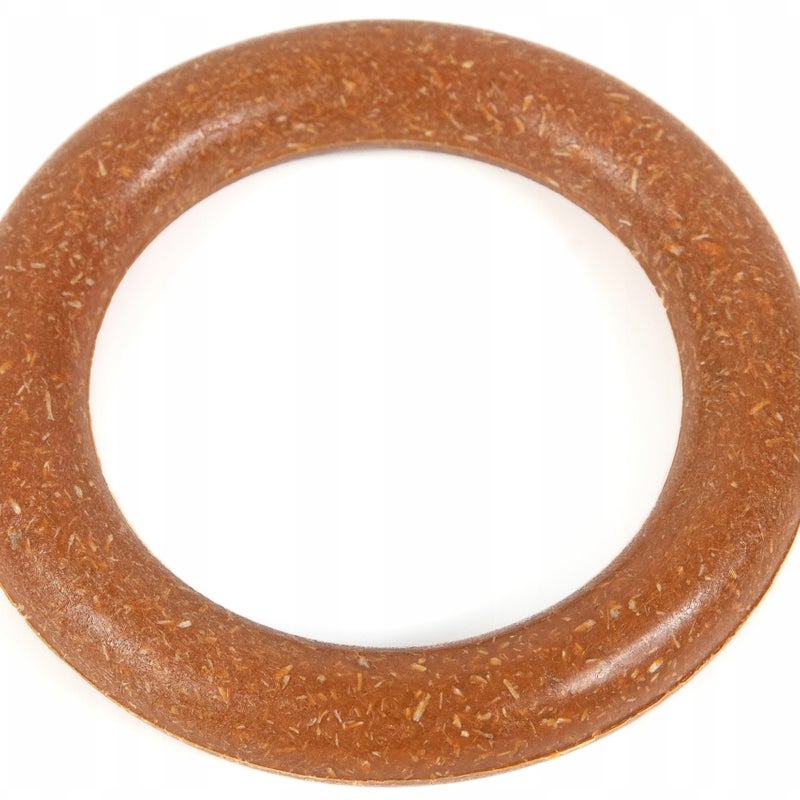 Kółka kółko drewnopodobne EKO do karnisza drewnianego 37mm 10szt. Czereśnia