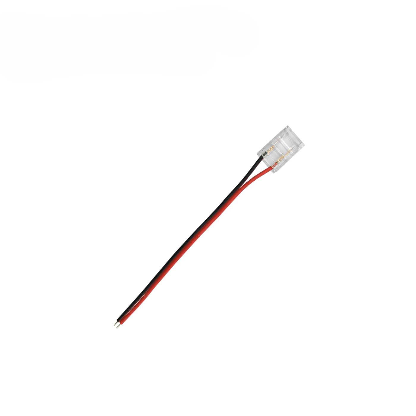 Złącze Alcapower z kablem do taśm LED COB 12-24V, szerokość PCB 10mm, długość 100mm, idealne do szybkiego łączenia, kod AP-10