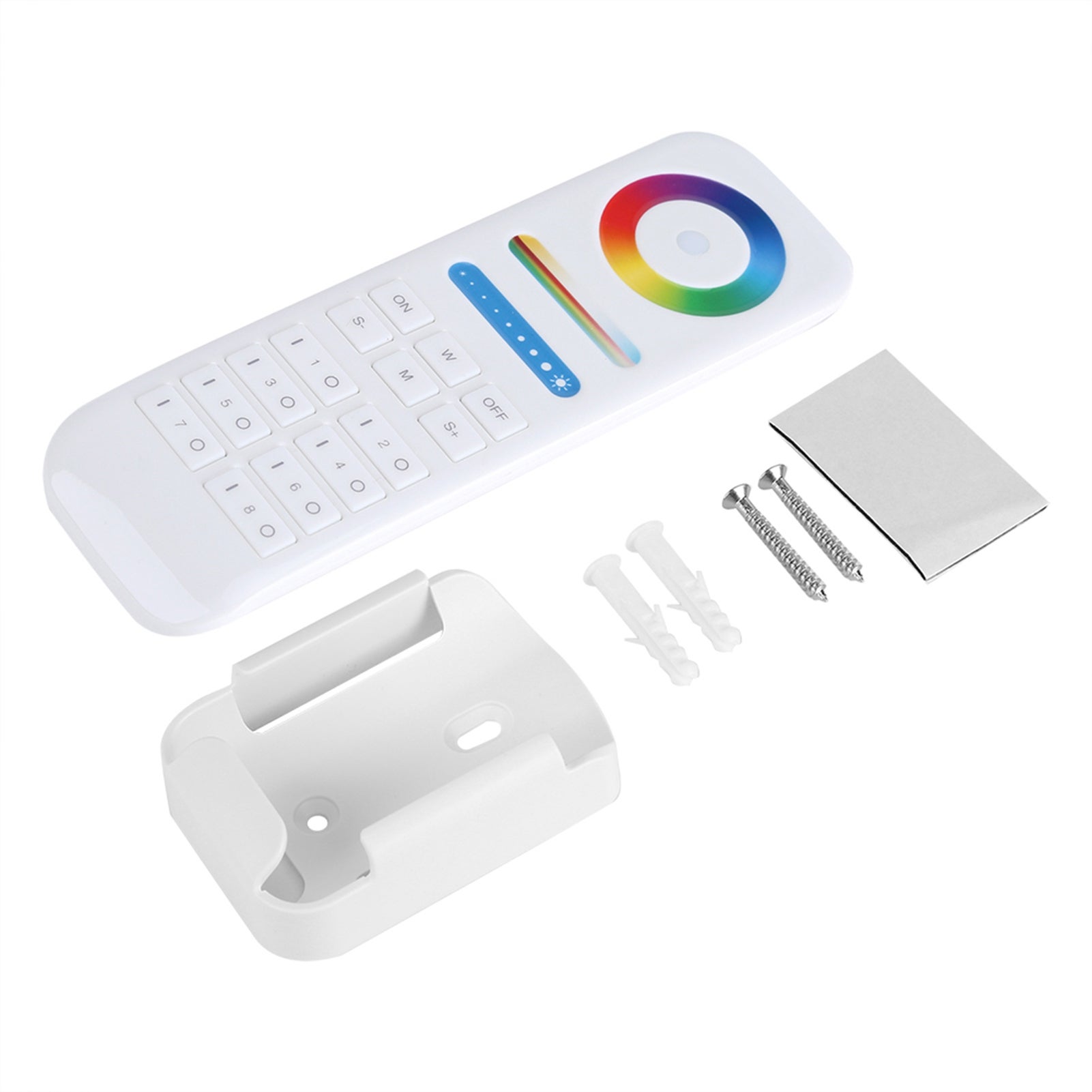 Bezprzewodowy pilot Milight 2.4G 8-strefowy do taśm świetlnych z żarówkami LED RGB+CCT