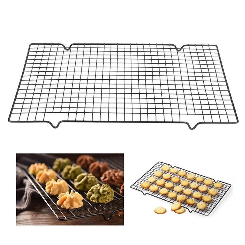40*25*2 cm Stojak chłodzący do grilla - Siatkowy stojak chłodzący - Narzędzia kuchenne na tarasy i trawniki