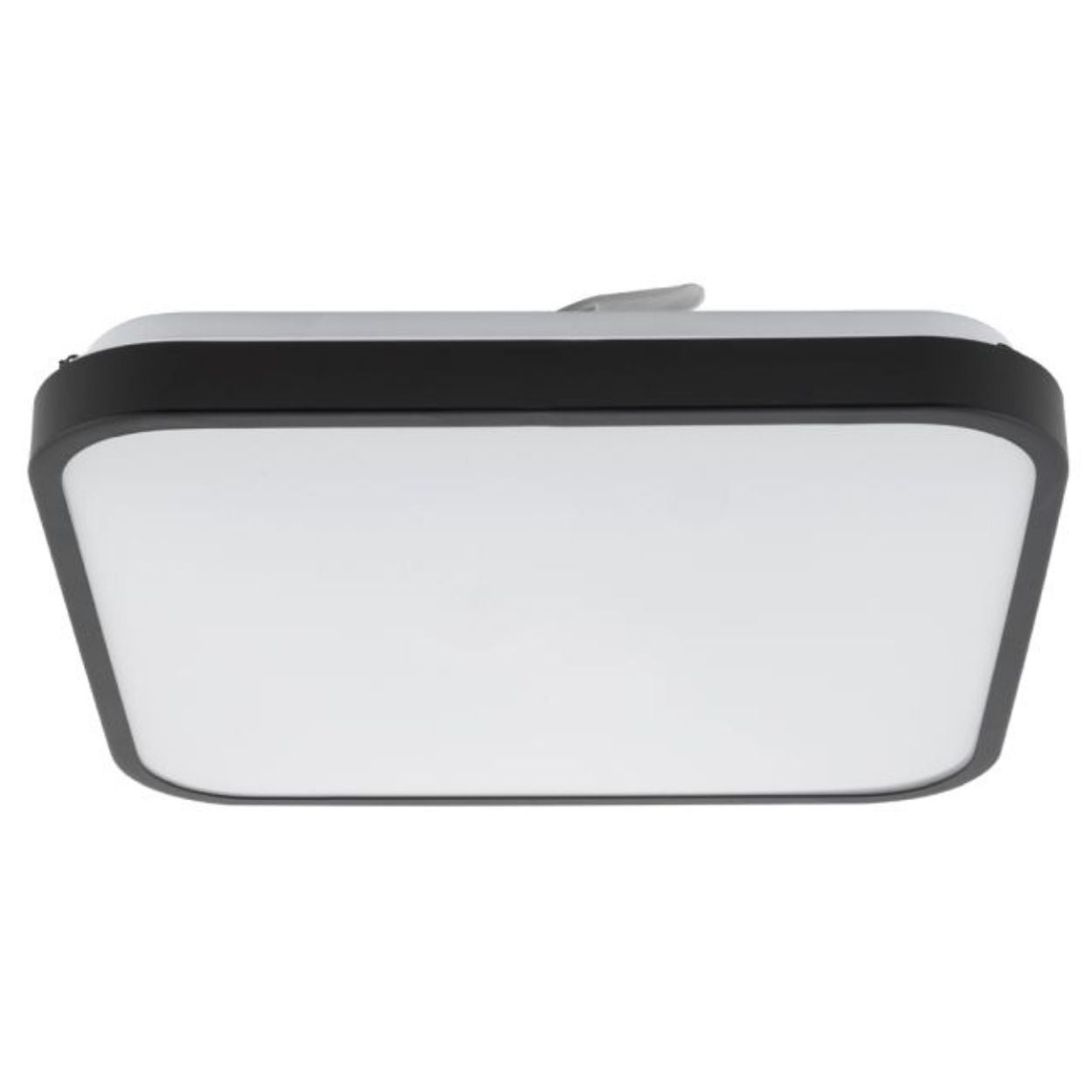 Plafon Nowodvorski AGNES SQUARE PRO czarny LED 16W 3000K IP44 33,5 cm 1 szt.