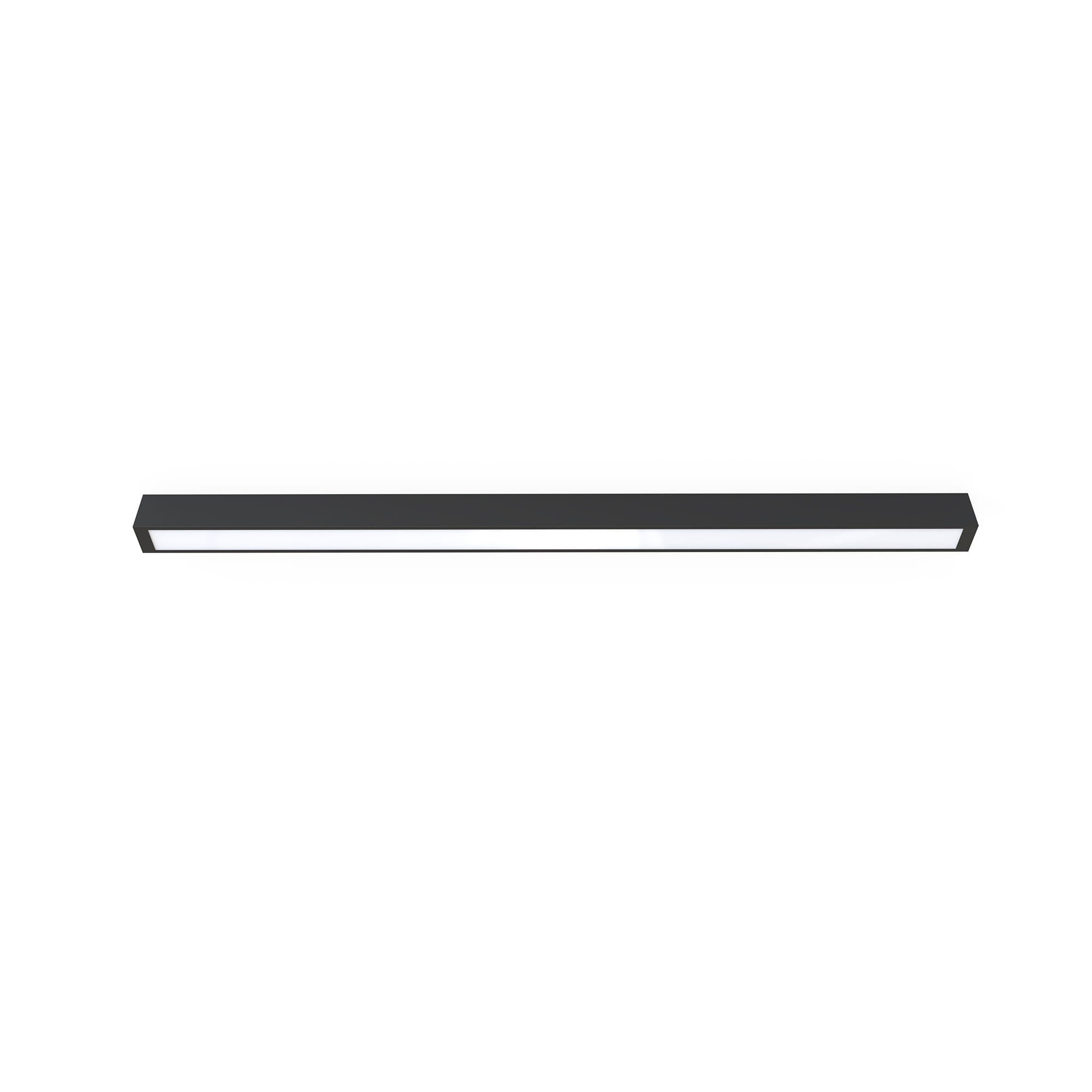 Lampa sufitowa plafon LED Nowodvorski STRAIGHT CEILINGL 7600 stal, czarny