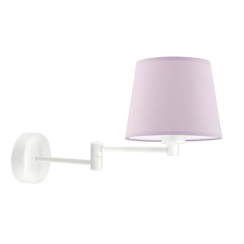 Kinkiet przegubowy lampa ścienna lampa na ścianę regulowany z abażurem stożek BLUES