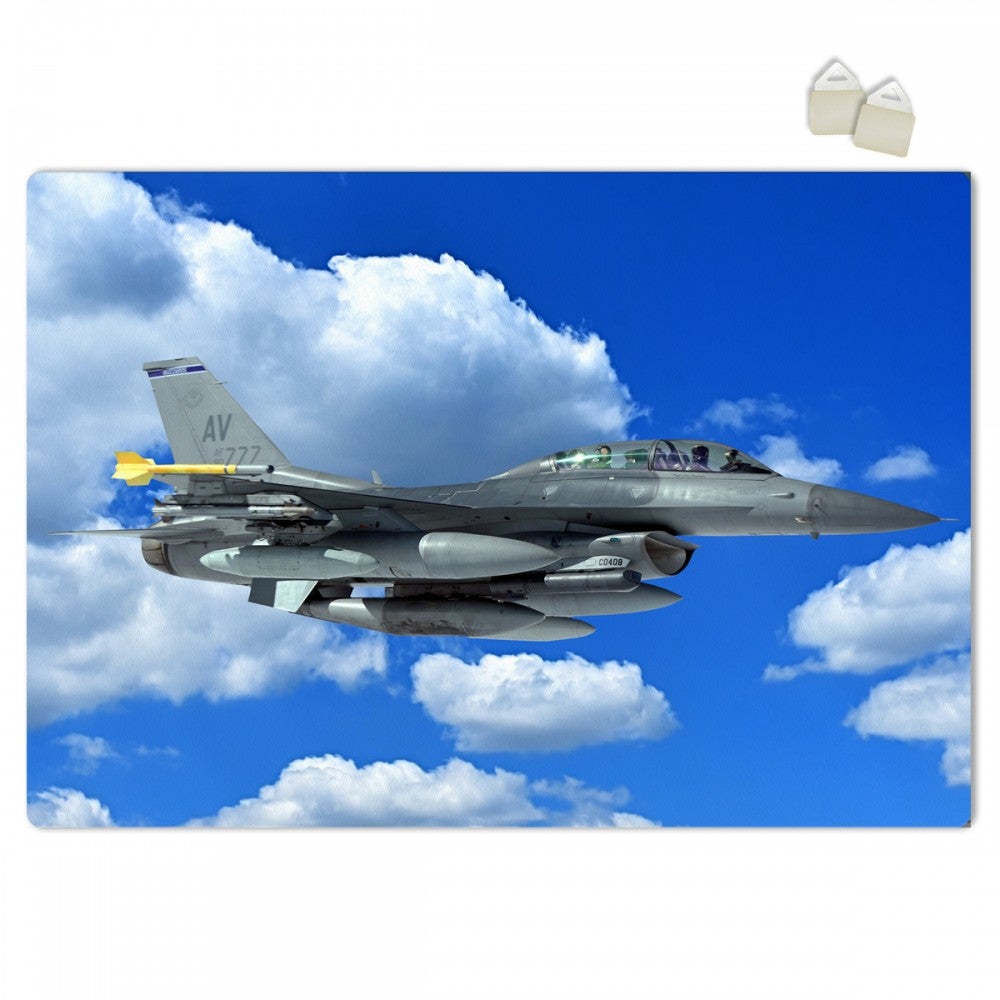 JET F16 - Plakat Forex z ekspandowanego PVC o grubości 3 mm - 100x70 cm