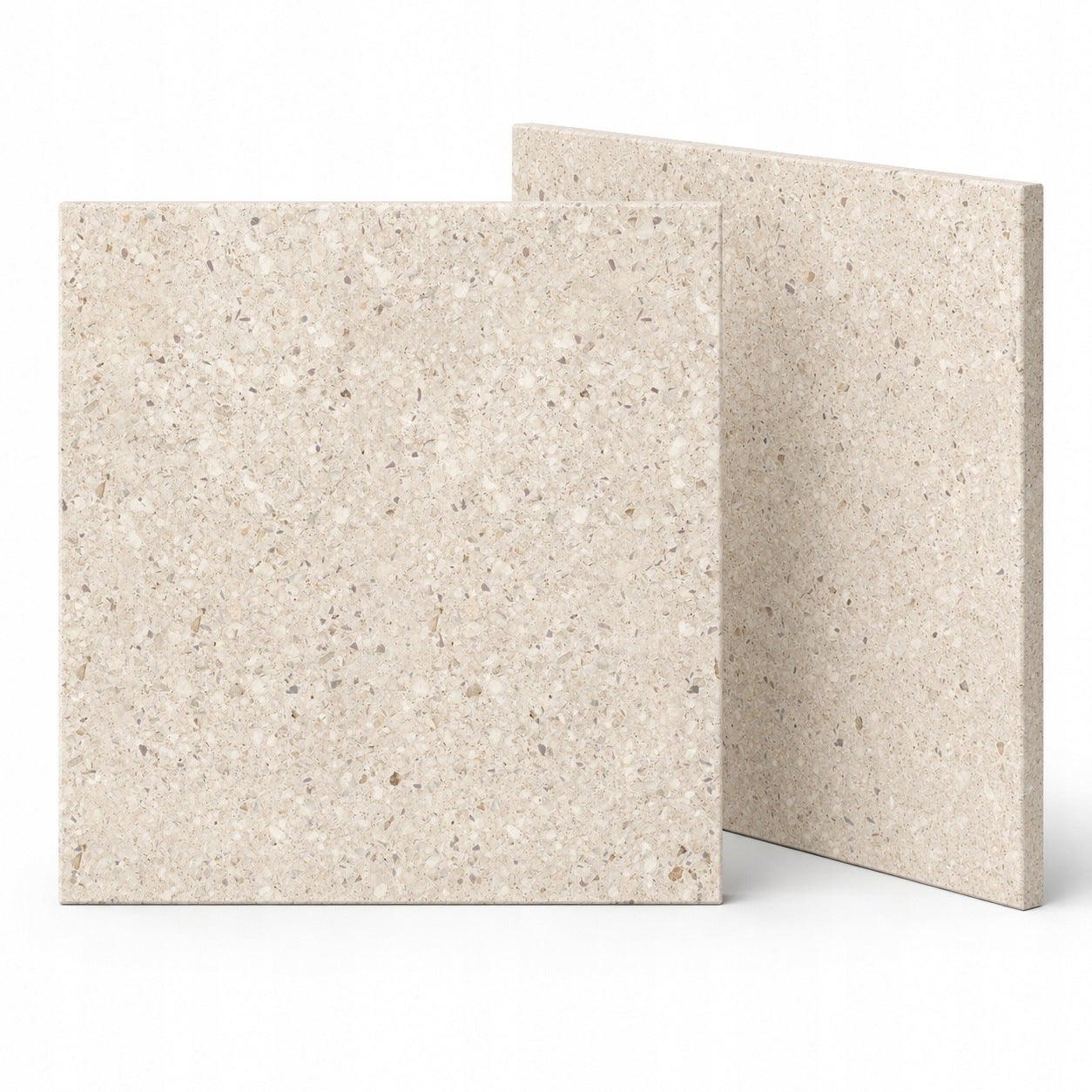 Panel akustyczny dekoracyjny STYLER Terrazzo AD083 z filcu 60x60 cm, 2 sztuki, panel ścienny do salonu i biura