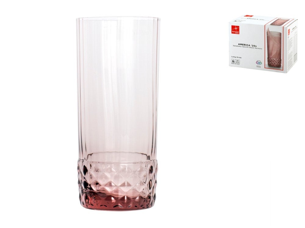 Szklanki do drinków America '20 Long Drink w kolorze fioletowym Cl40