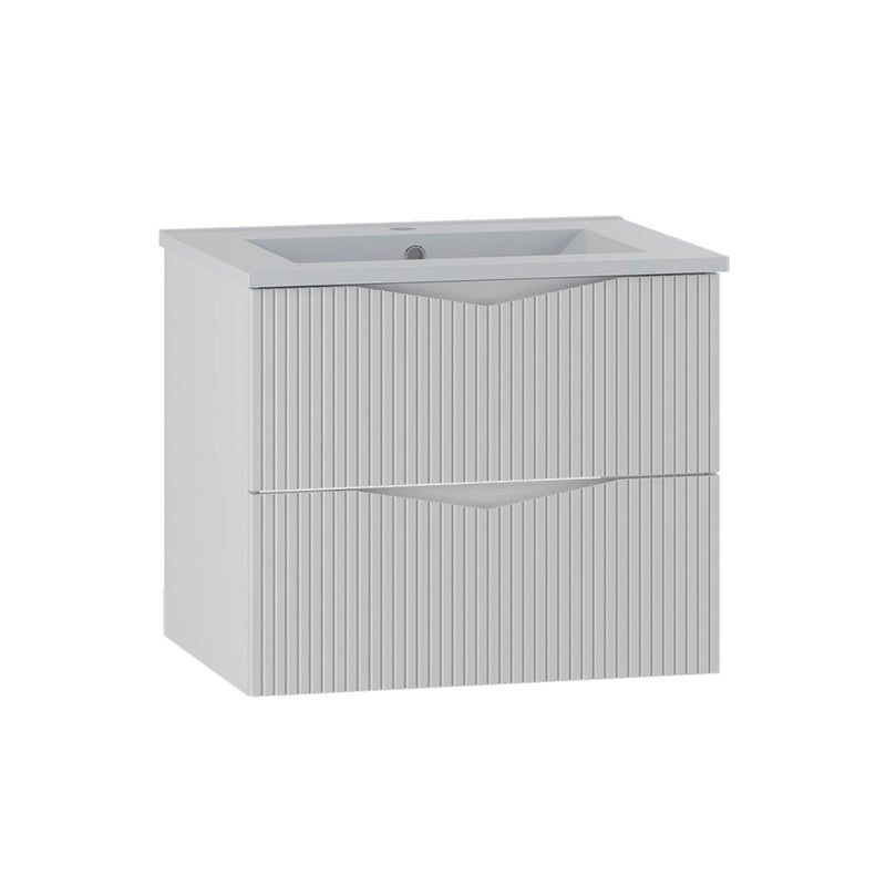 Szafka pod umywalkę wnękową 60 cm Tao Biała