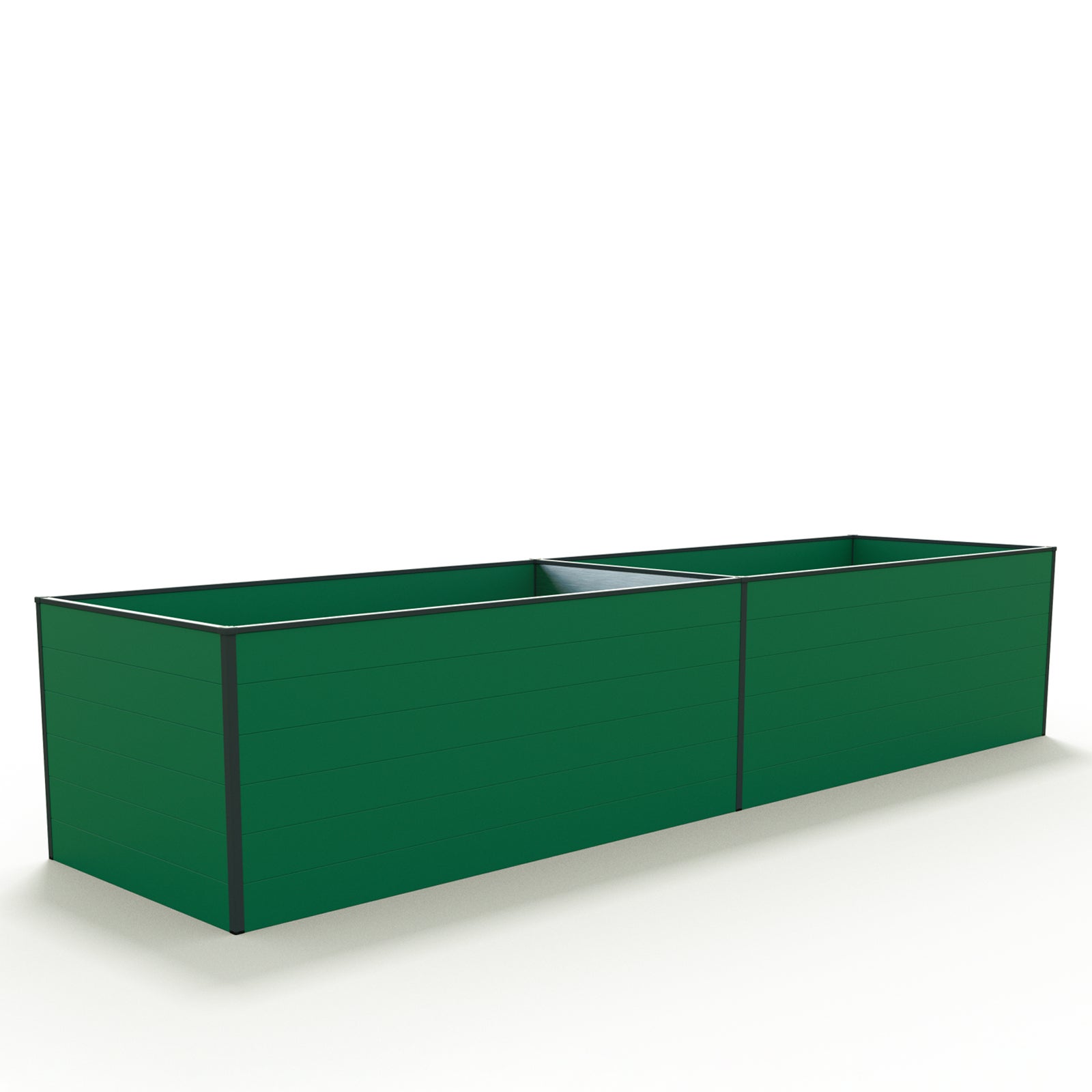 77 x 387 x 77 cm Grzadka podwyzszona, zielony