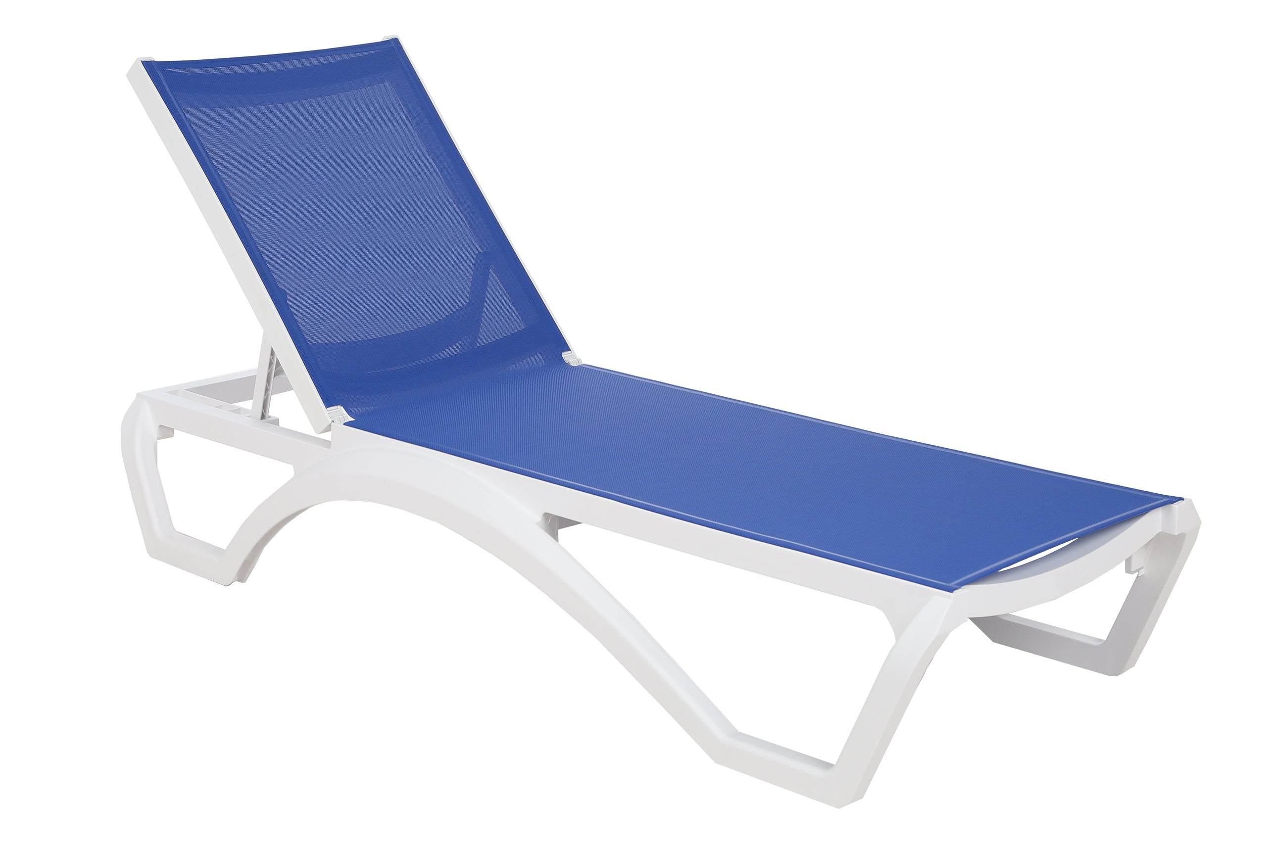 Leżak Monako White / Blue