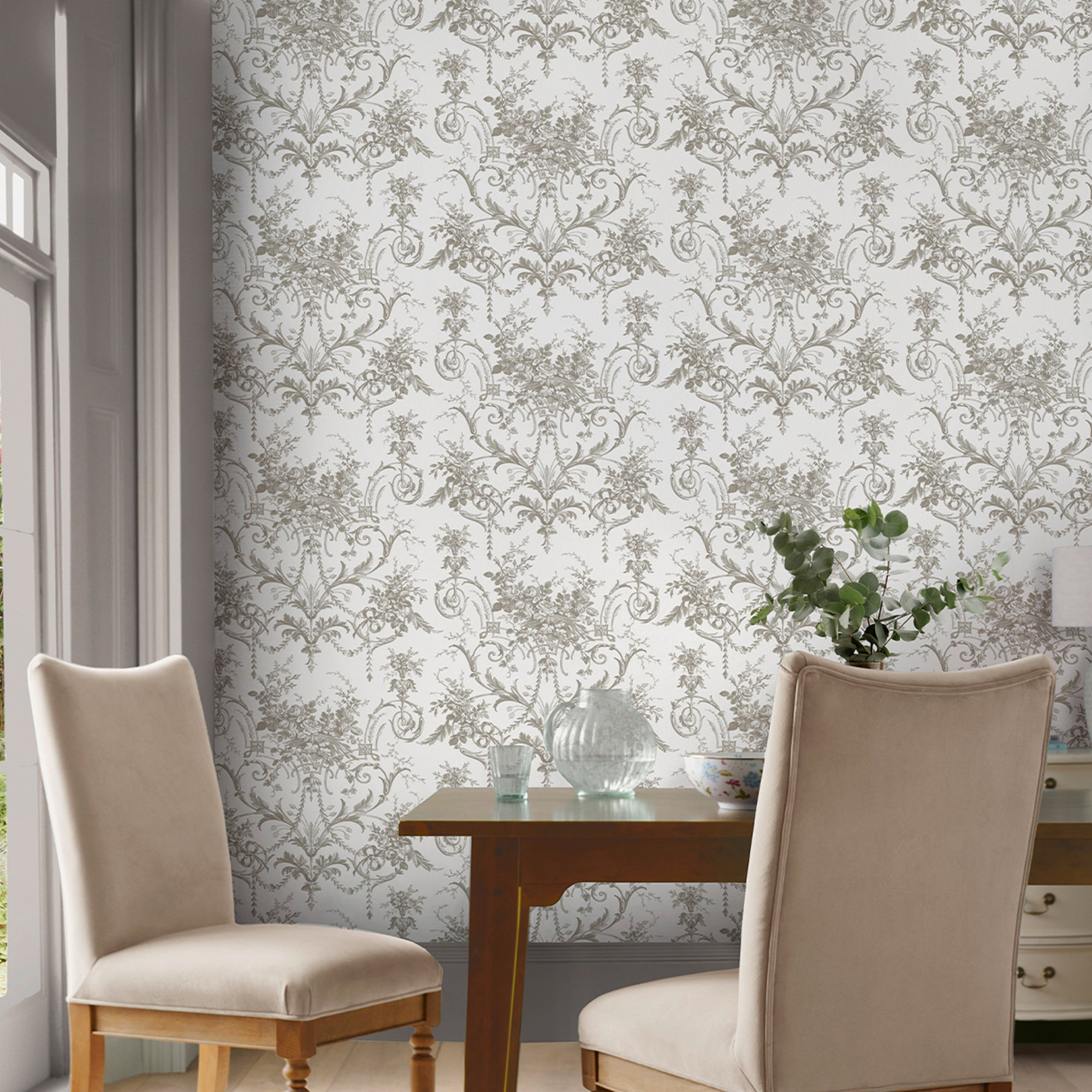 Laura Ashley Tapeta filzelinowa TUILERIES 10 m x 52 cm