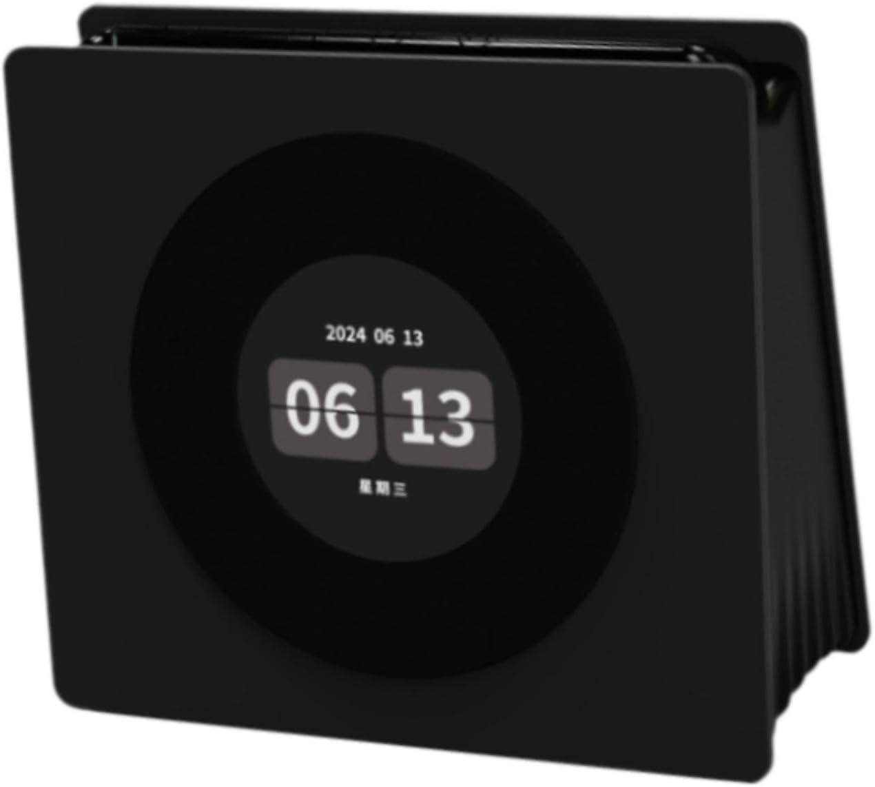 Gramofon audio z winylu, ekran TFT HD, Bluetooth 5.3, czarny