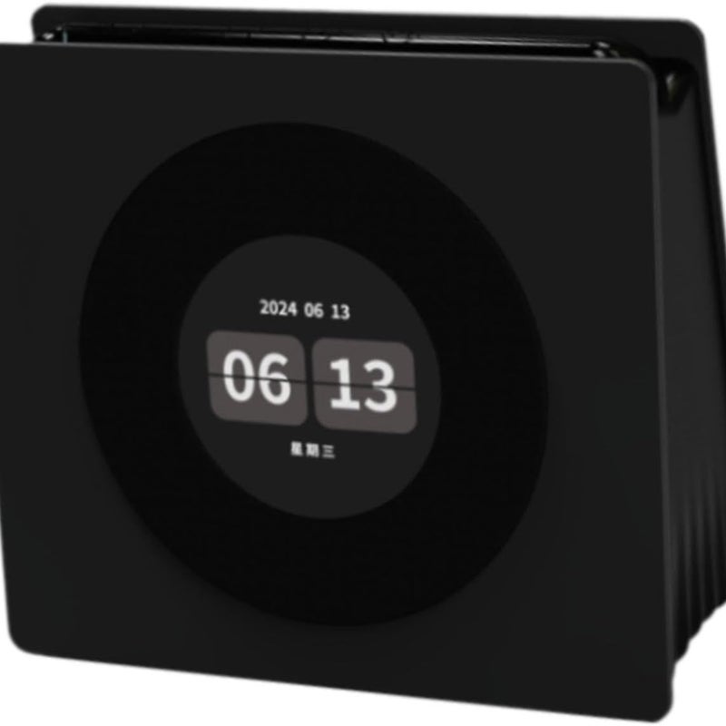 Gramofon audio z winylu, ekran TFT HD, Bluetooth 5.3, czarny