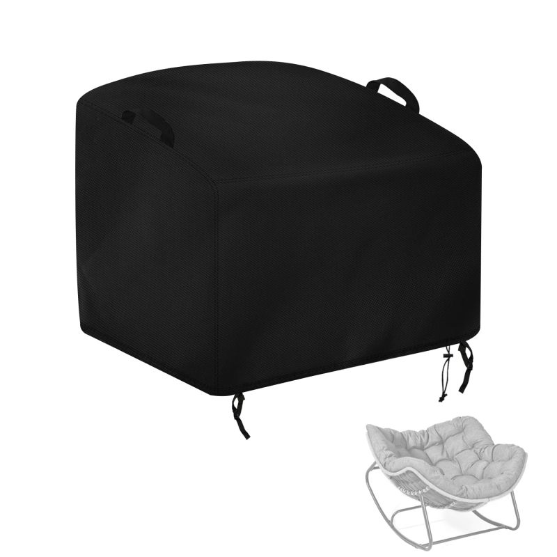 Pokrowiec Egg 46x38x19", wodoodporny, na krzesło Papasan/rattanowe, wewn.