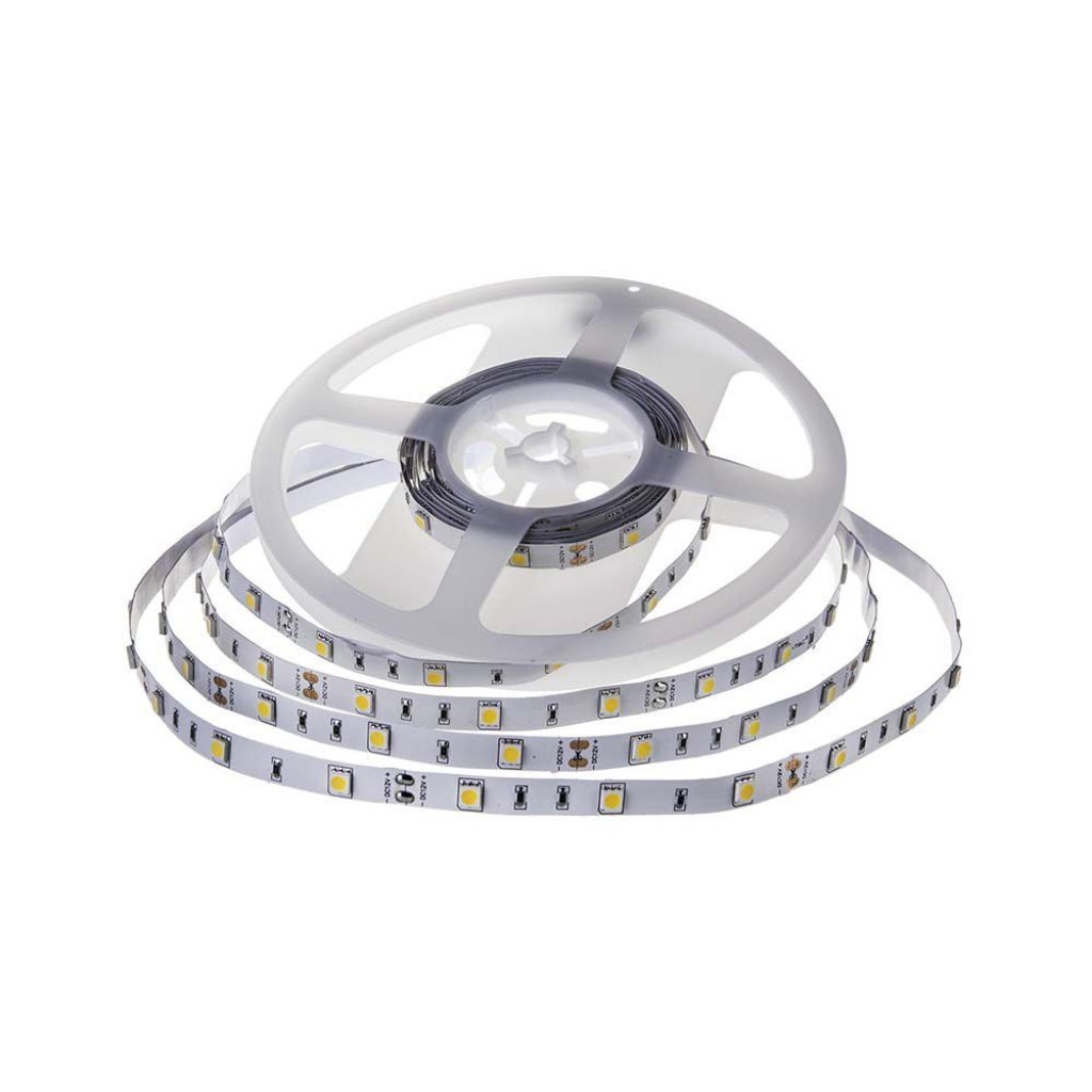 Taśma LED SMD5050 6W/m 5m 30 LED/m 12V 3000K IP20 10mm