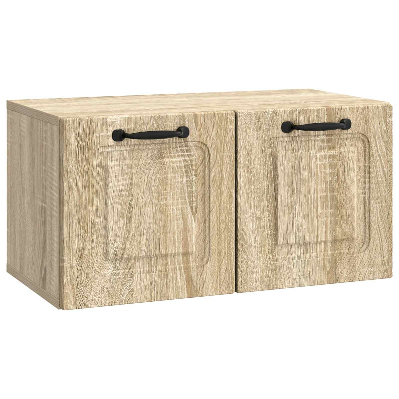 Szafka RTV montowana na ścianie dąb Sonoma 59,5 x 31 x 30 cm