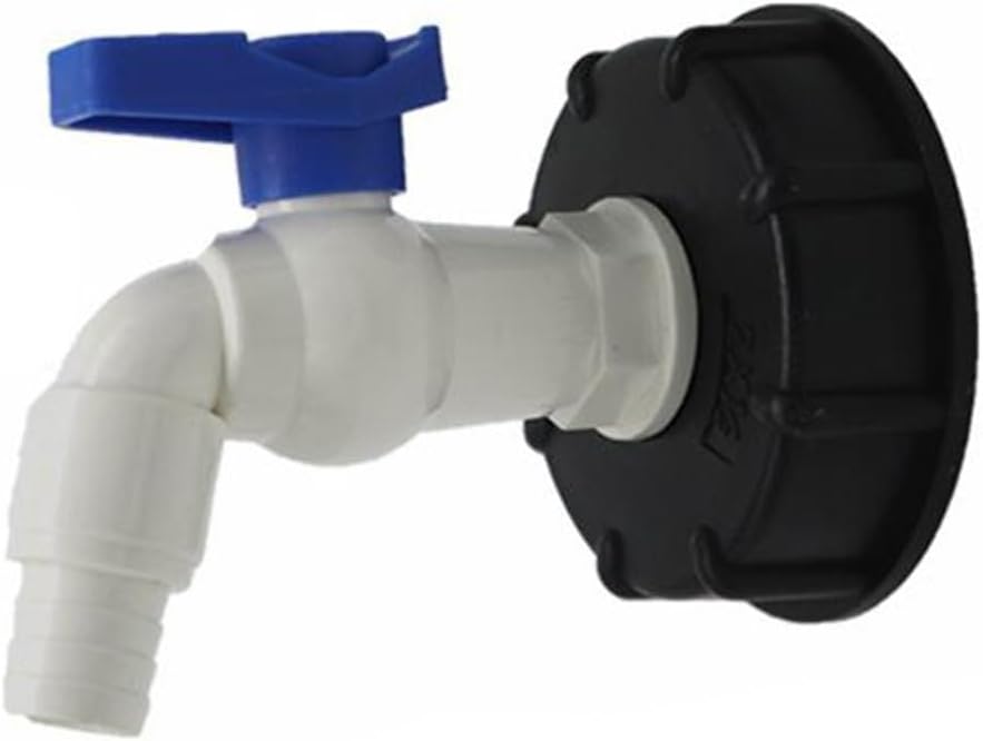 Akcesoria do zaworu beczki 1-tonowej: 6-punktowy wąż kranowy IBC 1/2" 3/4" podłączony do plastikowej dyszy wodnej Pagoda