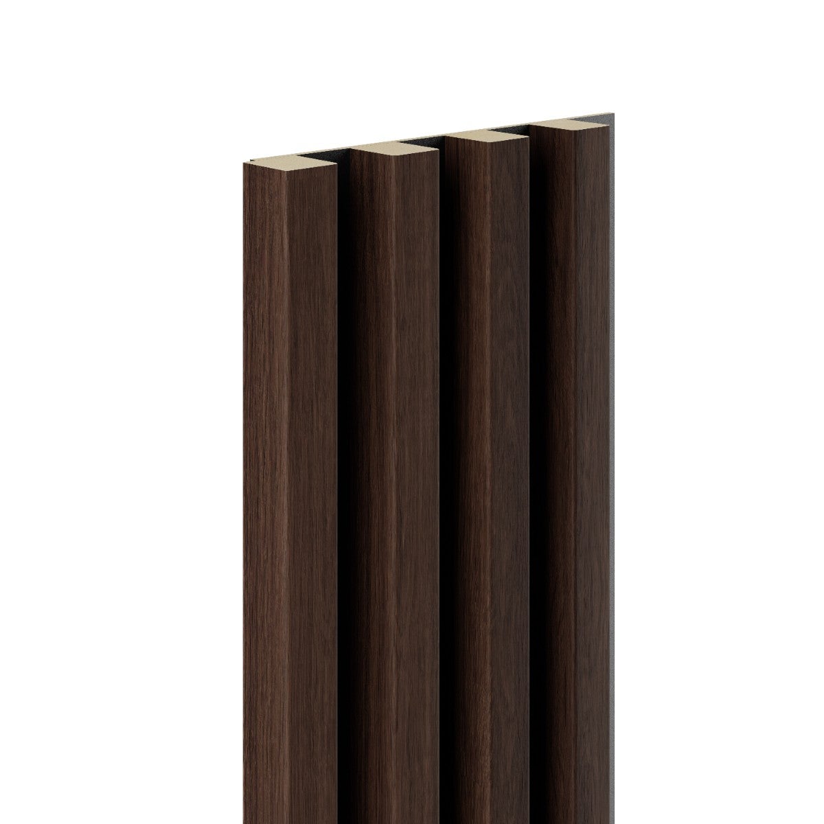 Lamel ścienny na czarnej płycie HDF Marbet Design WOODLINE MAXI 2700x177 Dąb ciemny 1 szt.