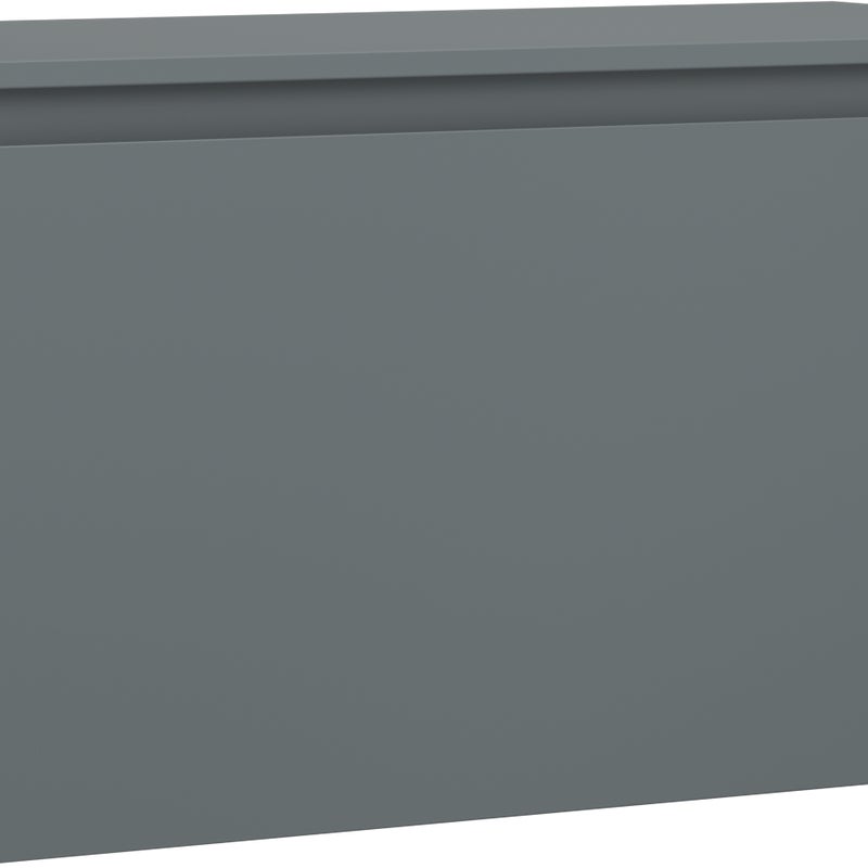 Mexen Orio szafka łazienkowa podumywalkowa 90 cm z blatem, 1 szuflada, grafit mat - 91A10-09047-1-BFC66