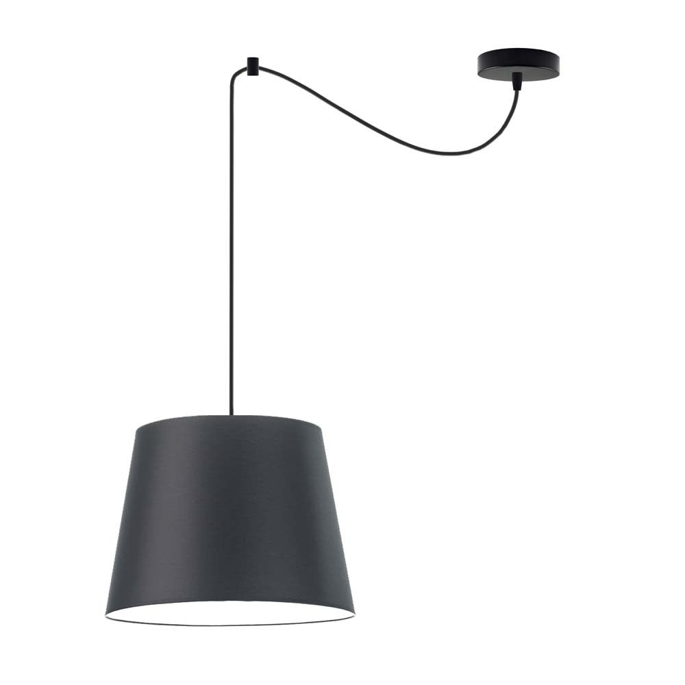 Lampa sufitowa żyrandol lampa wisząca z abażurem stożek KOKO