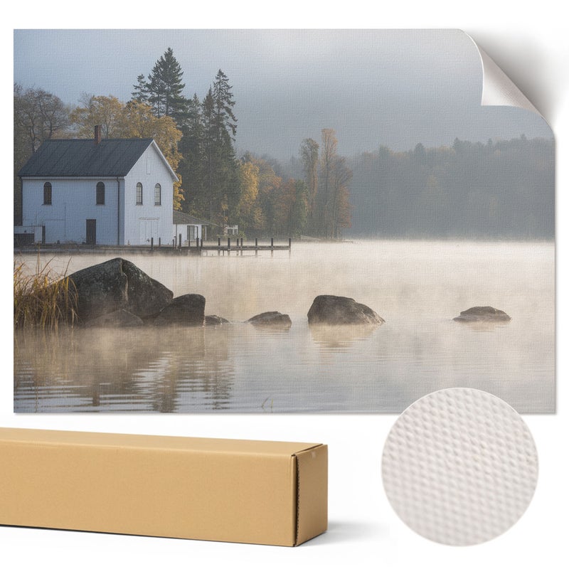 Klasyczny Plakat Jesienna cisza - Obel Z. 42x29,7 cm ArtPrintCave