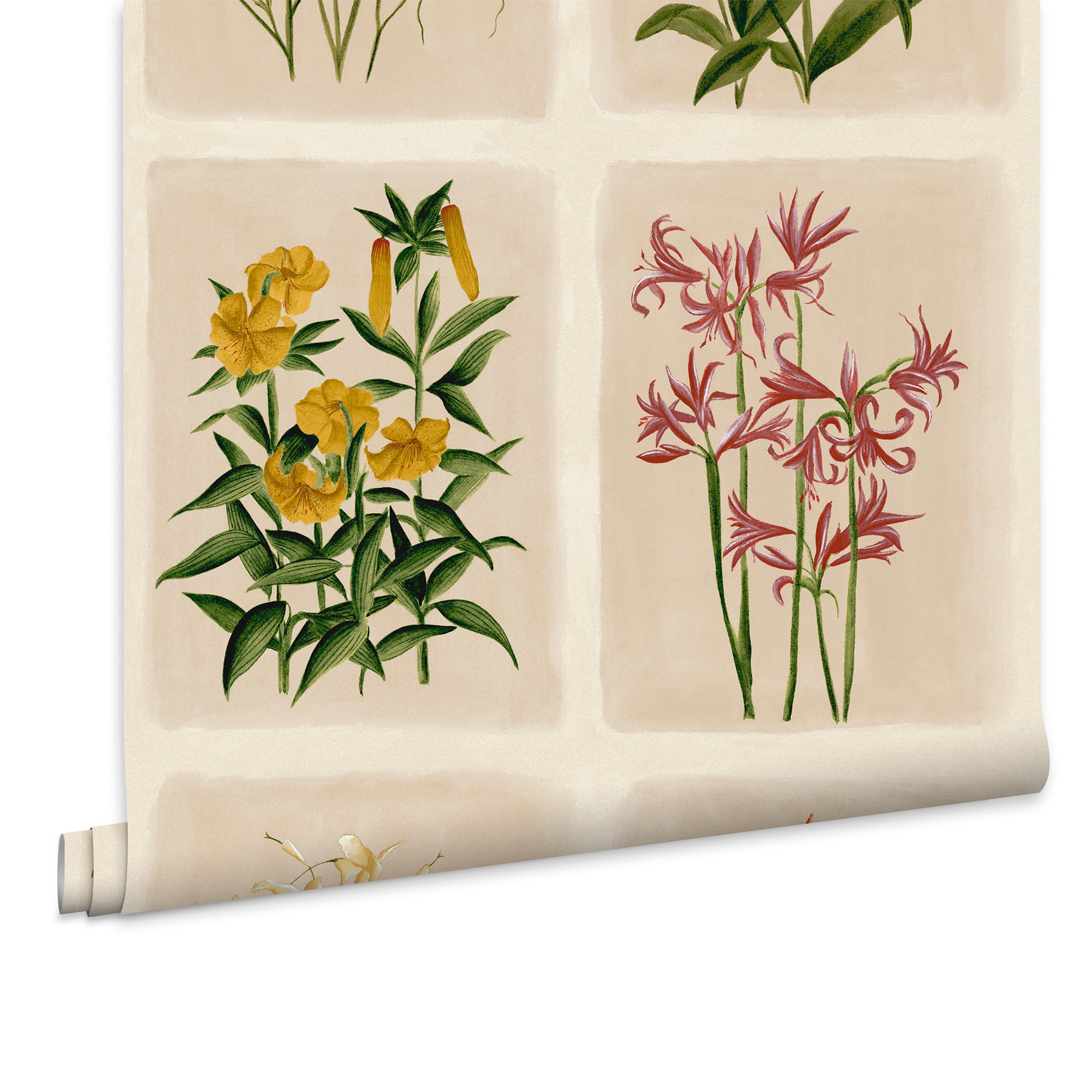 Laura Ashley Tapeta filzelinowa PERSHORE POSTCARDS LINEN 10 m x 52 cm