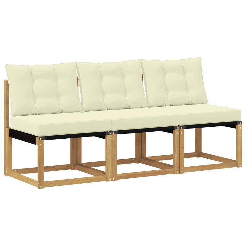 3 Sztuka Środkowa sofa ogrodowa