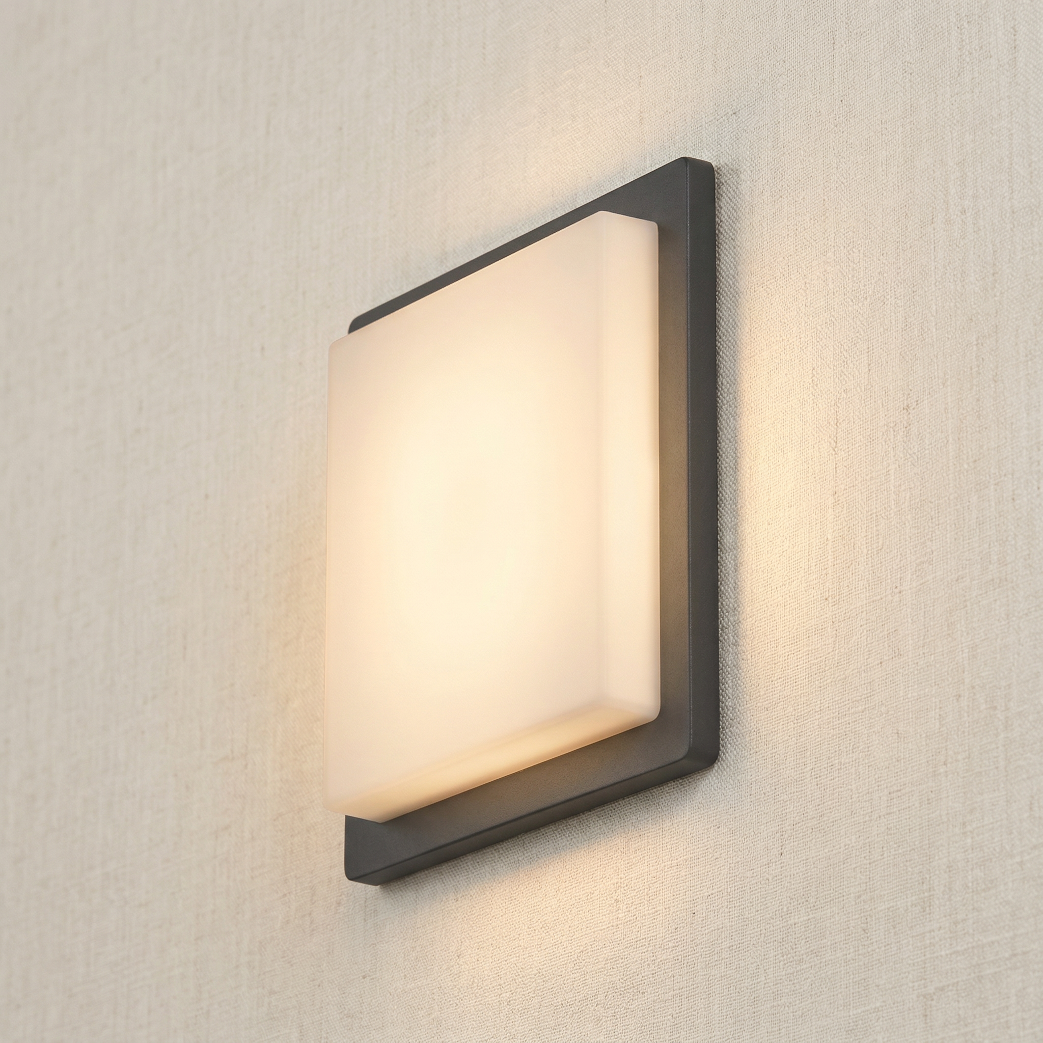 Kinkiet zewnętrzny Ontario LED 8W Neutralna biel 730lm antracytowo-biały wym:18x18x5cm IP65 Rabalux