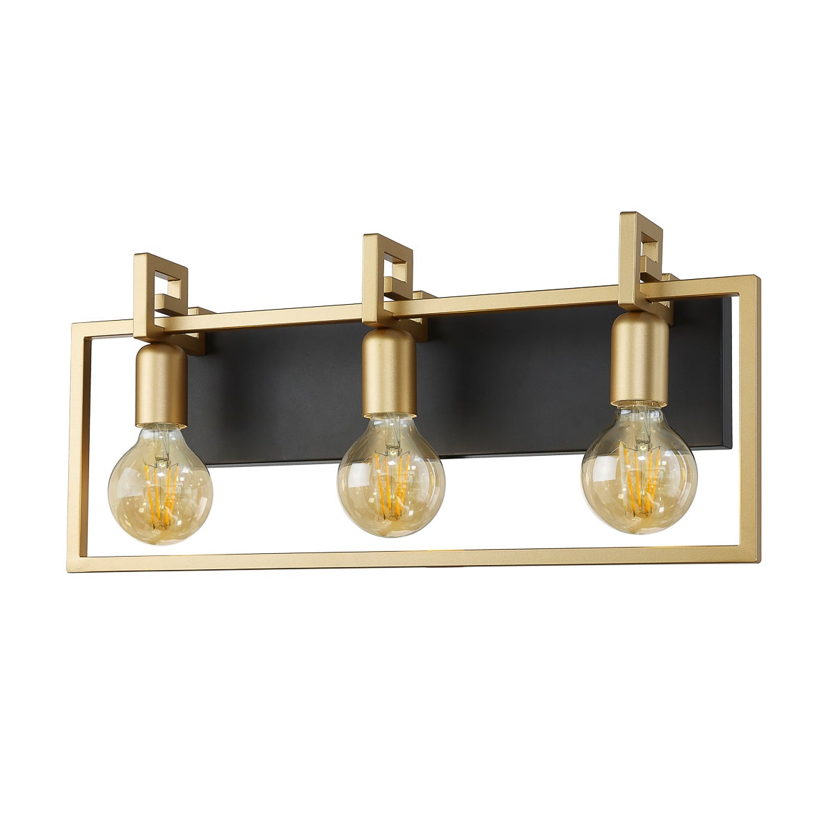 Kinkiet ramka Primero mosiężno-złoty 3xE27x60W metal wym:23,4x54,5x10,5cm IP20 Italux