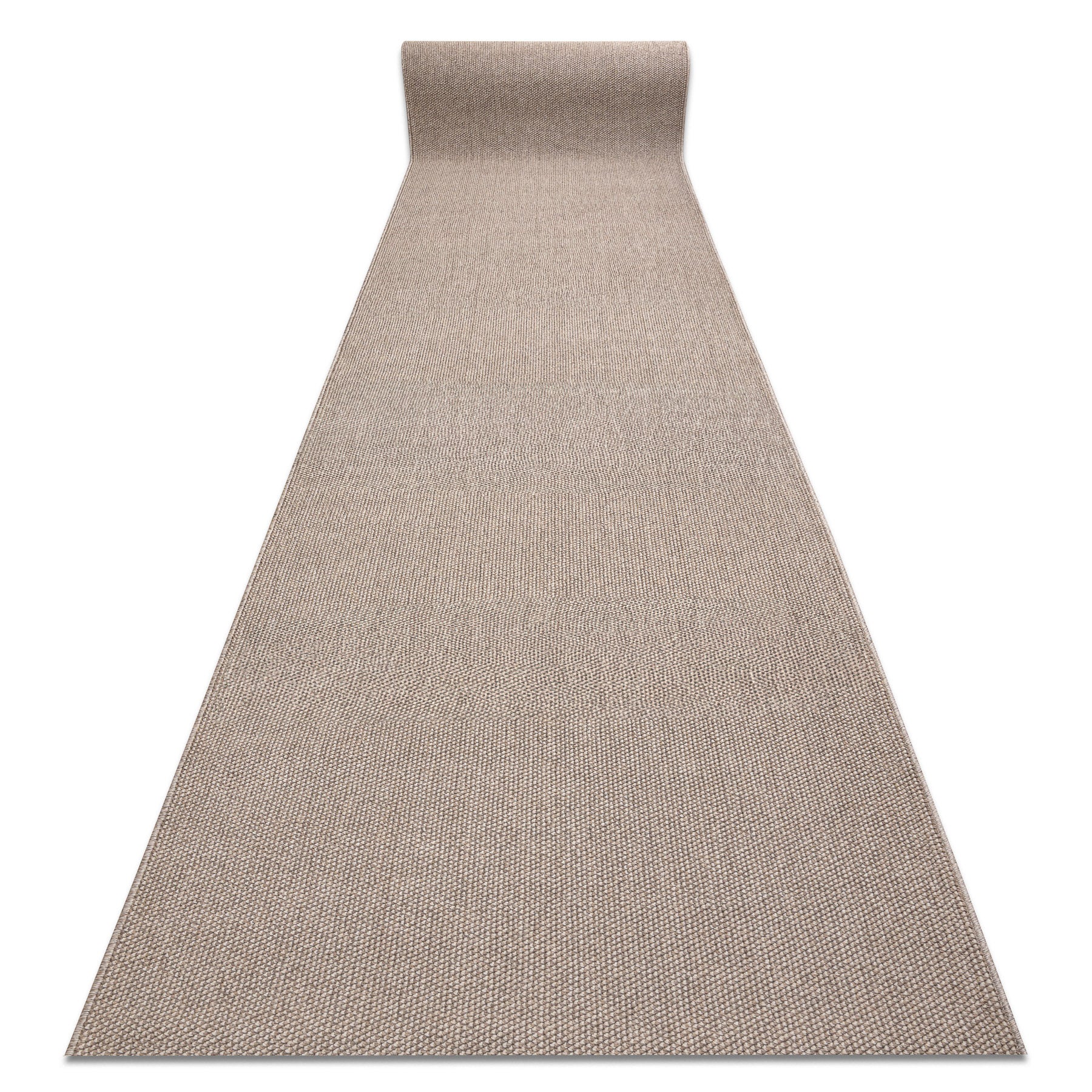 Chodnik CASABLANCA LOOM brązowy pętelkowy, miękki indoor & outdoor 100 cm 100x500 cm