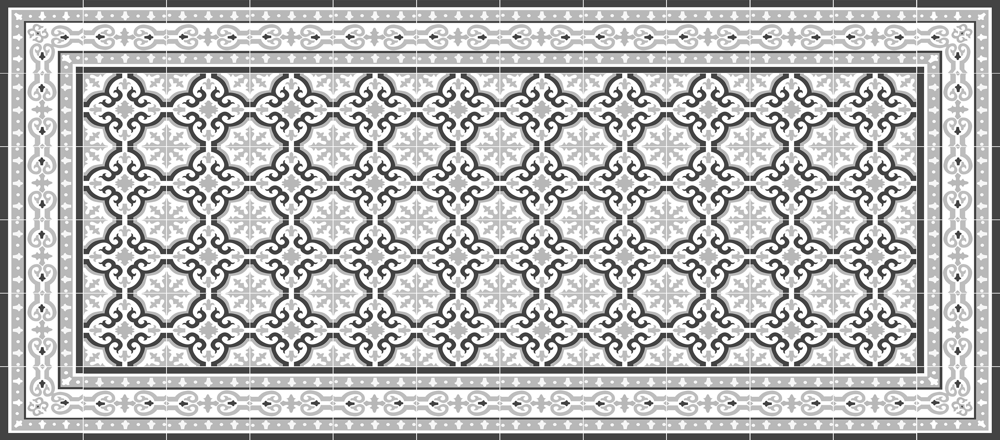 Dywan winylowy Colette 66x150 cm - antypoślizgowy, winylowy dywan do kuchni lub salonu, zmywalny, wodoodporny styl