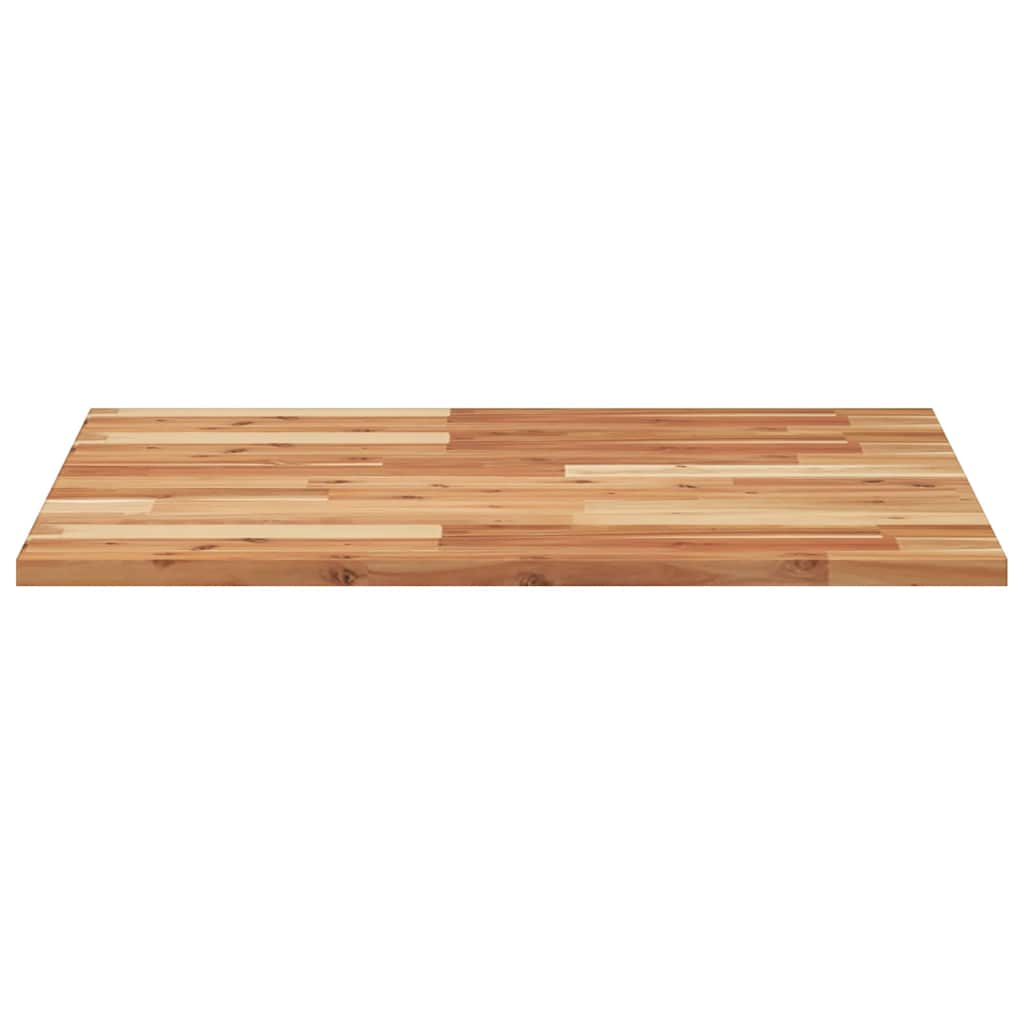 Blat Drewniany Akacjowy Kwadratowy do Stolika 70x70 cm Grubość 2 cm Brązowy