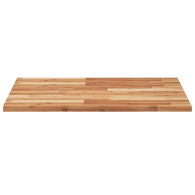 Blat Drewniany Akacjowy Kwadratowy do Stolika 70x70 cm Grubość 2 cm Brązowy