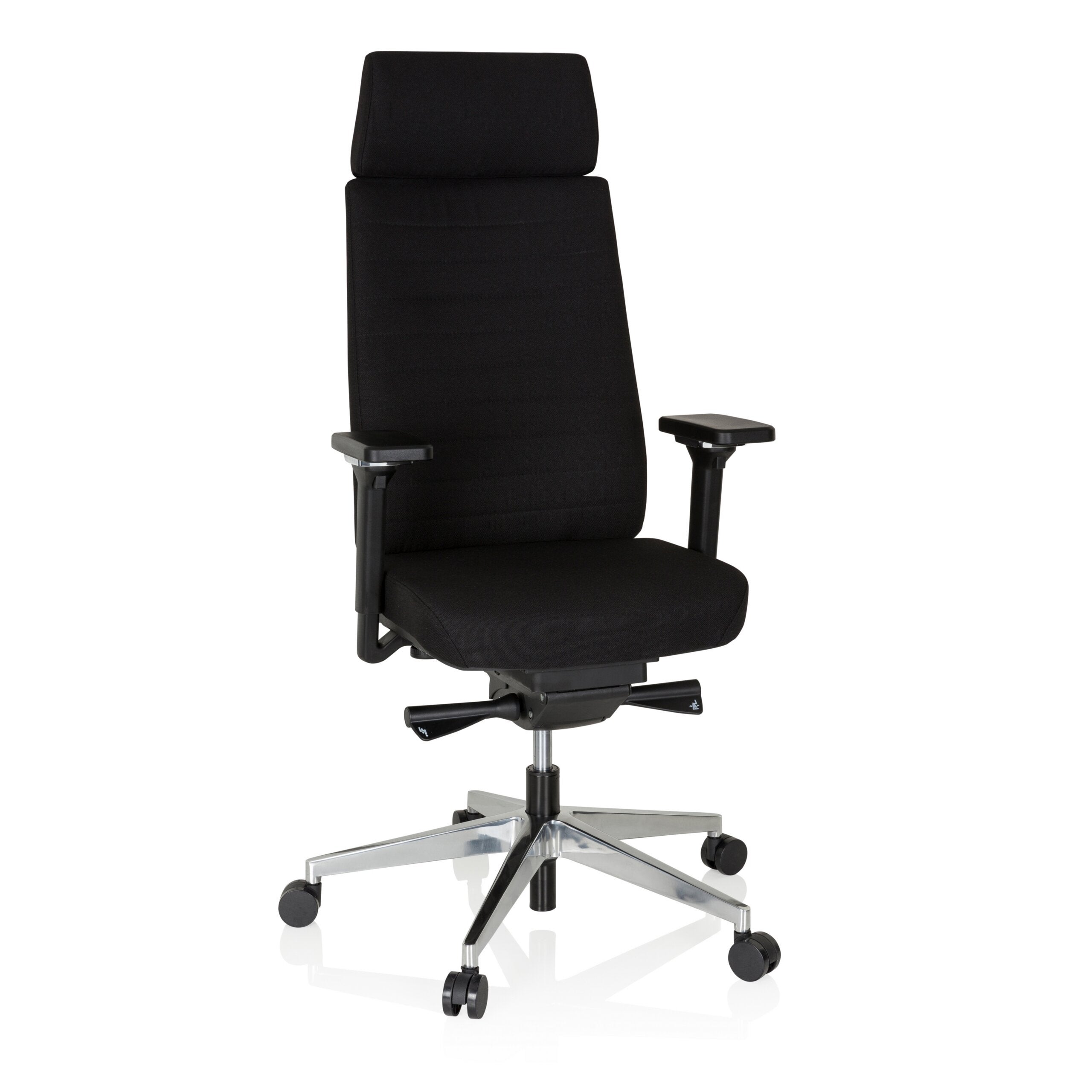 Profesjonalne krzesło biurowe MOVE-TEC PRO 3D Czarny hjh OFFICE