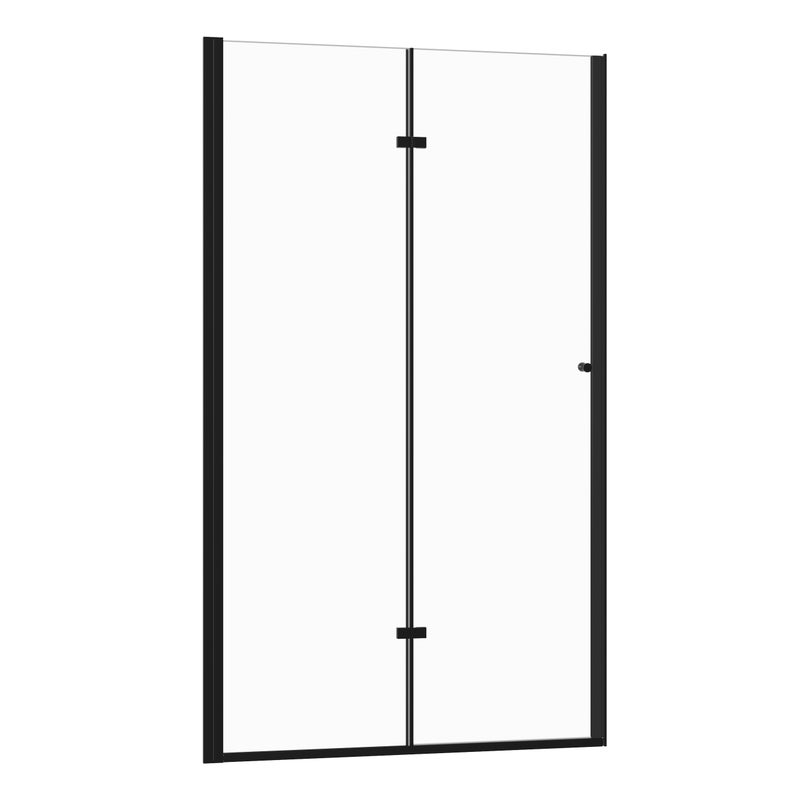 Drzwi prysznicowe składane ALDEN SEVANTE 75 cm czarne 1 szt.