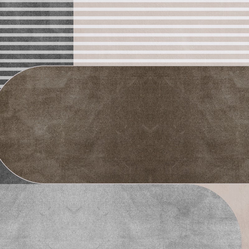 Dywan winylowy Formigal 200x300 cm - antypoślizgowy dywan PVC do kuchni lub salonu, zmywalny, nowoczesny styl