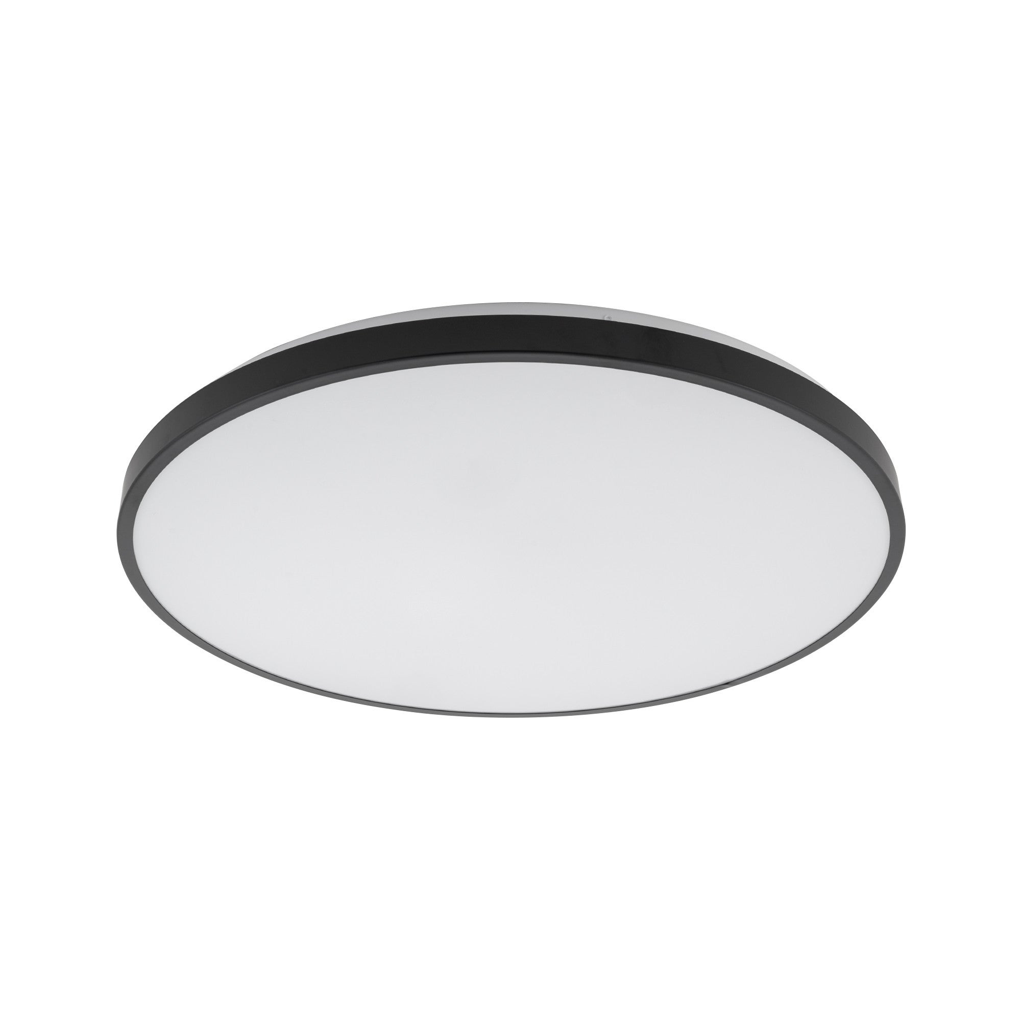 Plafon Agnes Led okrągły czarno-biały LED 32W 4000K 2700lm wym: 5 x 49 cm IP44 metal Nowodvorski Lighting