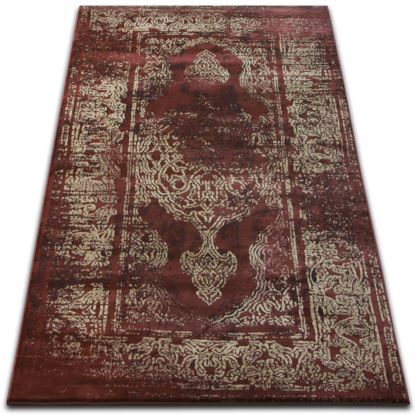 Dywan DROP JASMINE 456 Rust/D.beige 133x190 cm