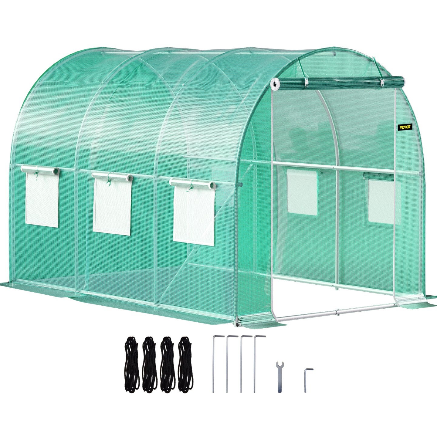 Tunel foliowy ogrodowy szklarnia 3x2x2 m