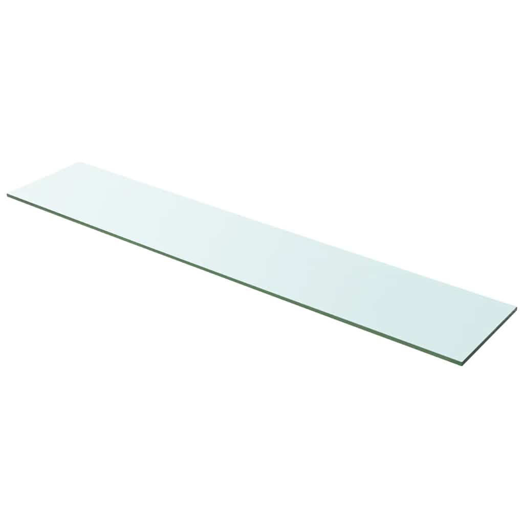 Szklany, bezbarwny panel, 100x20 cm vidaXL